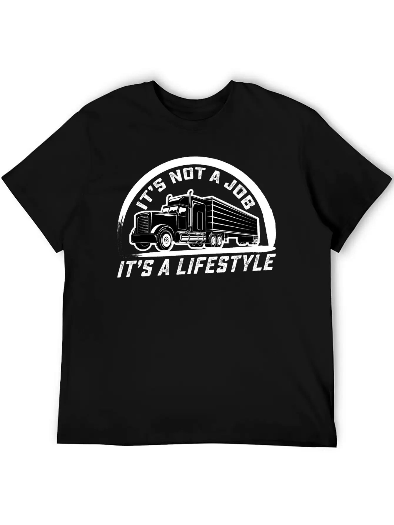 Truck Driver Motive T Shirt 117 Unisex Short Sleeve Soft Cotton T-Shirt – Casual Everyday Wear