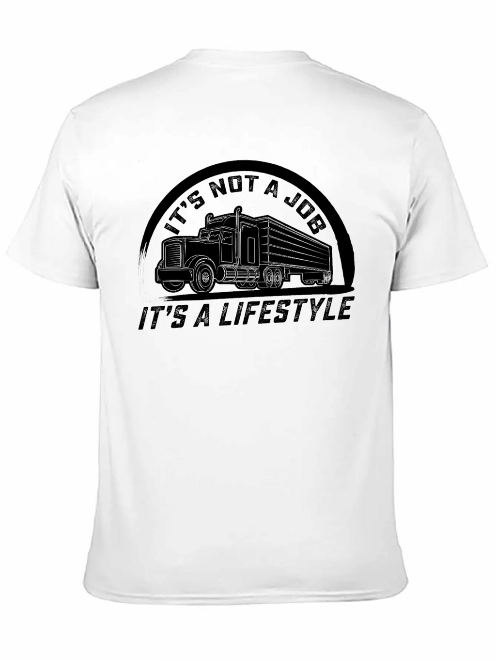 Truck Driver Motive T Shirt 117 Unisex Short Sleeve Soft Cotton T-Shirt – Casual Everyday Wear