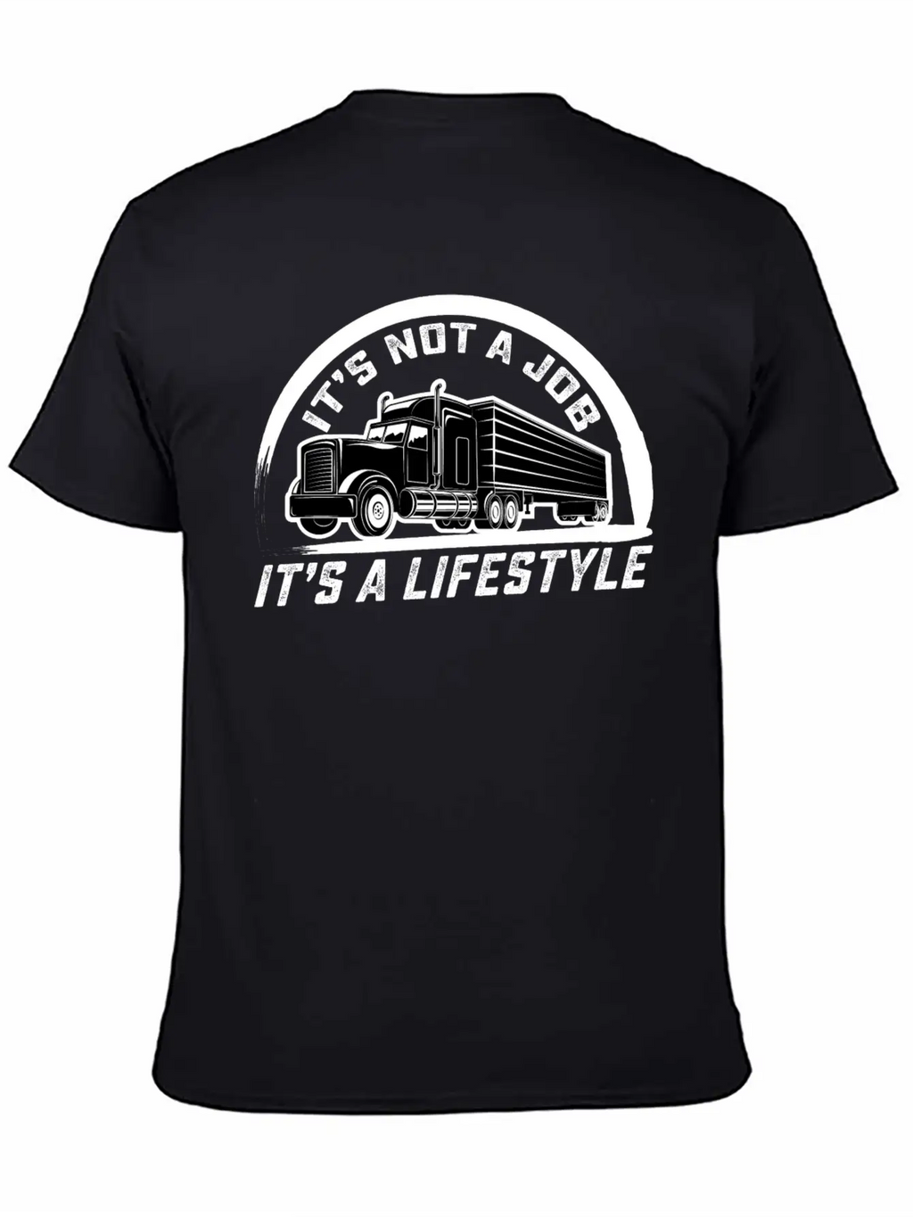 Truck Driver Motive T Shirt 117 Unisex Short Sleeve Soft Cotton T-Shirt – Casual Everyday Wear