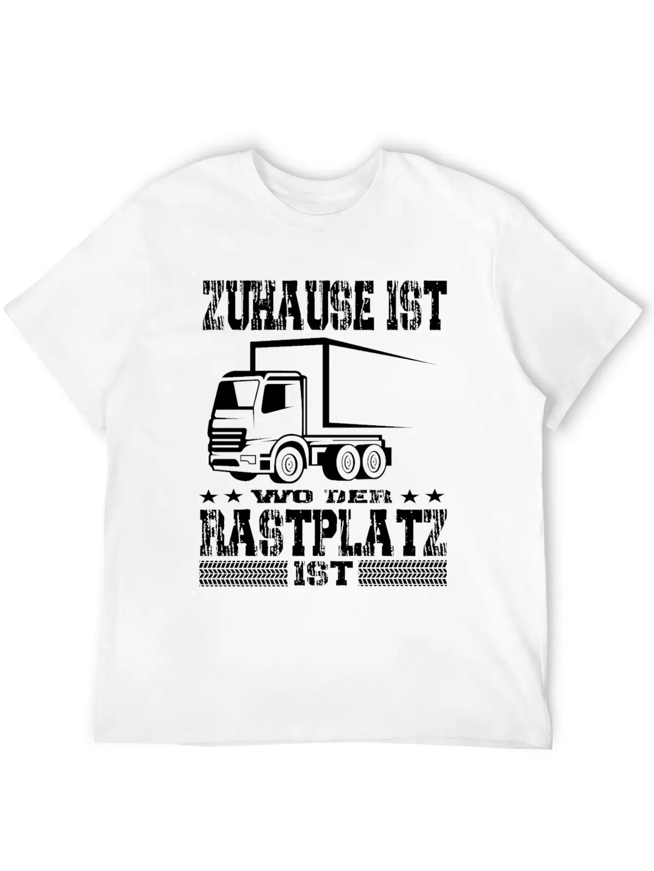 Truck Driver Stylish Everyday T-Shirt – Unisex Basic Cotton Tee
