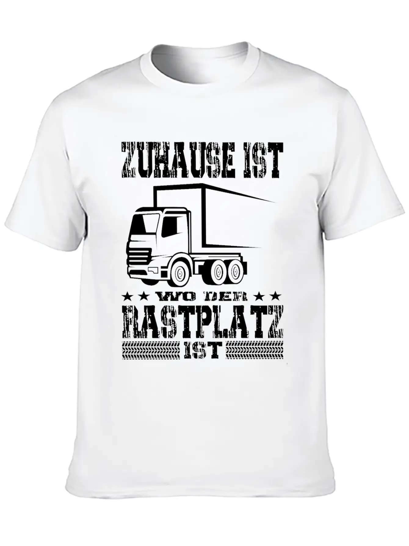 Truck Driver Stylish Everyday T-Shirt – Unisex Basic Cotton Tee