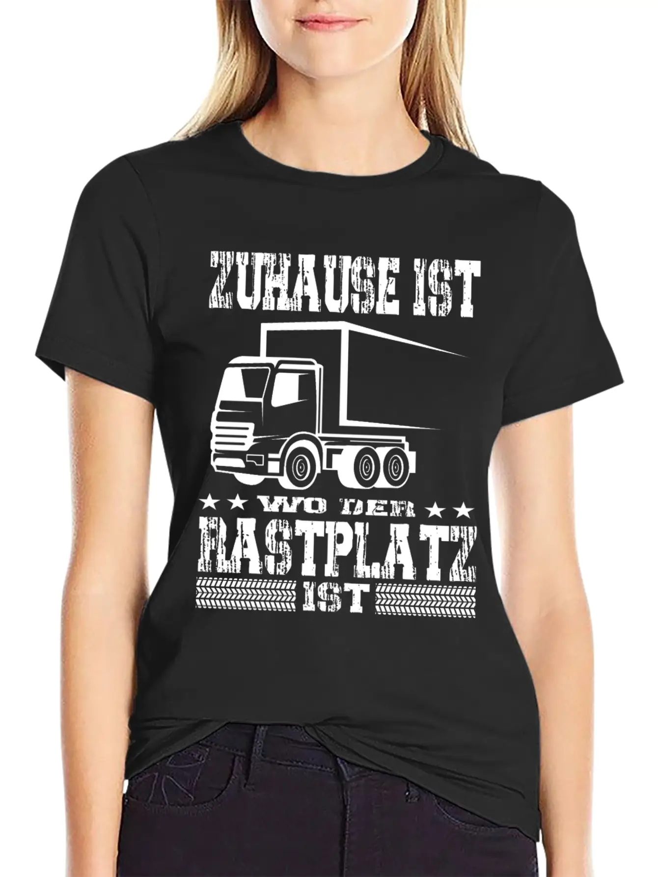Truck Driver Stylish Everyday T-Shirt – Unisex Basic Cotton Tee