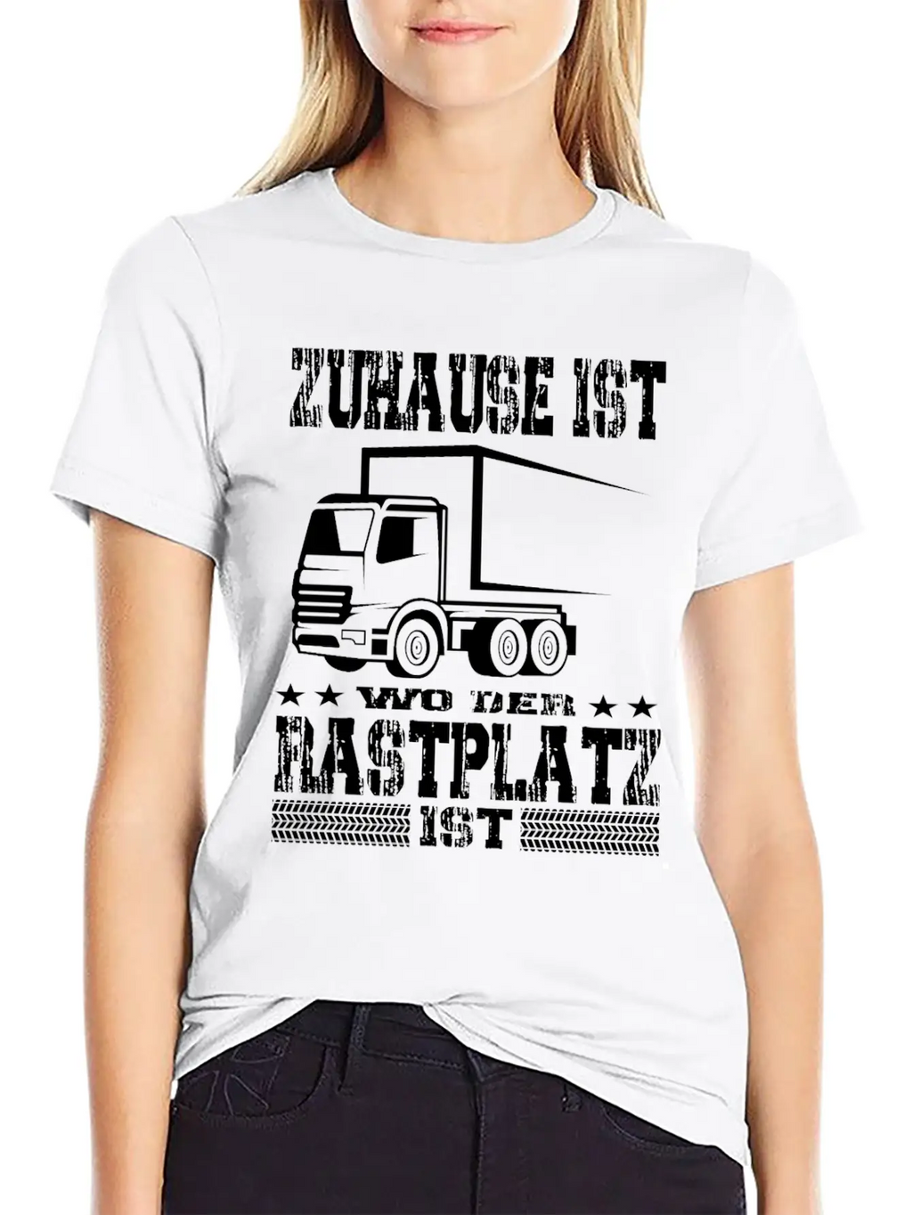 Truck Driver Stylish Everyday T-Shirt – Unisex Basic Cotton Tee