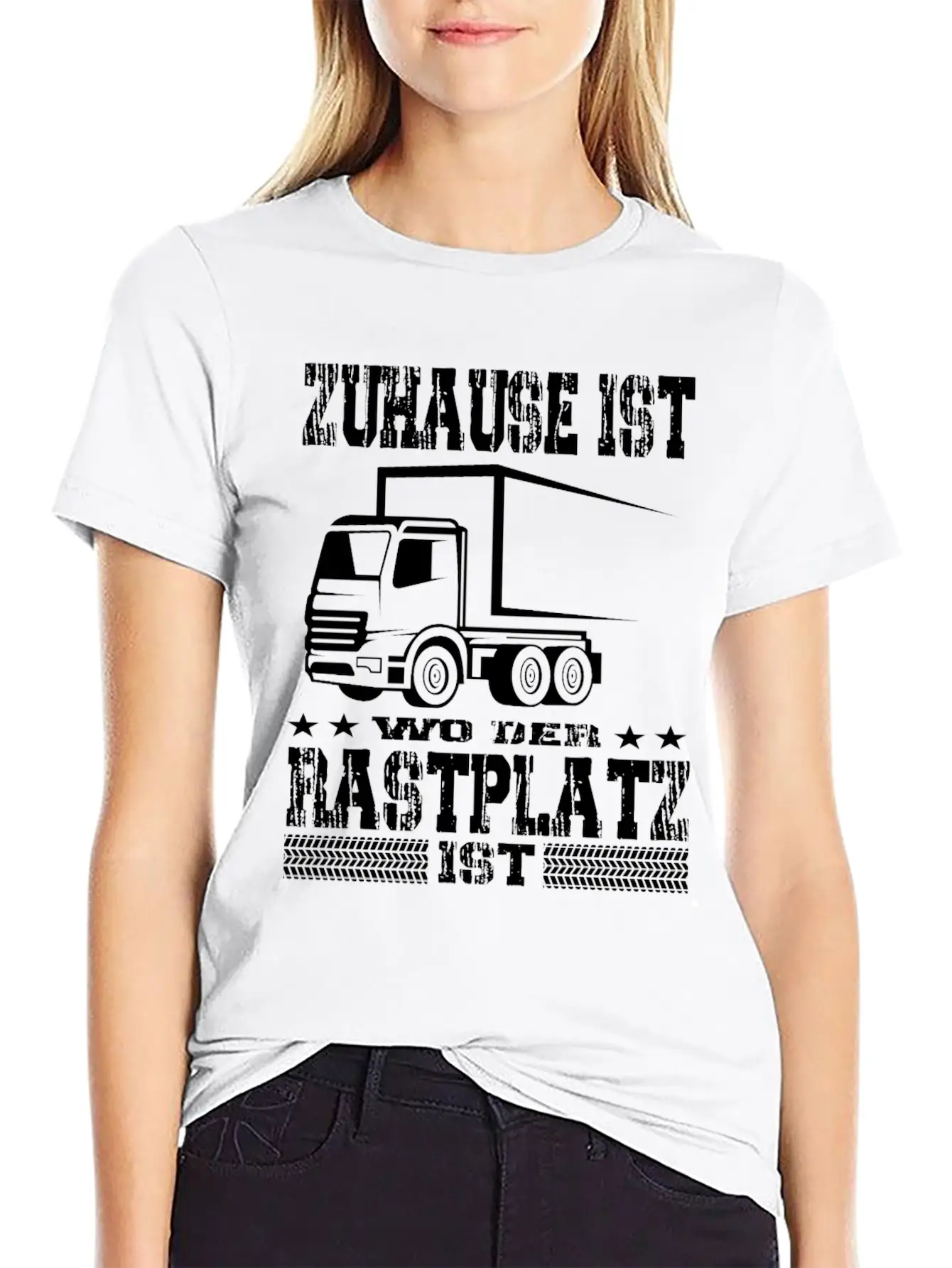 Truck Driver Stylish Everyday T-Shirt – Unisex Basic Cotton Tee