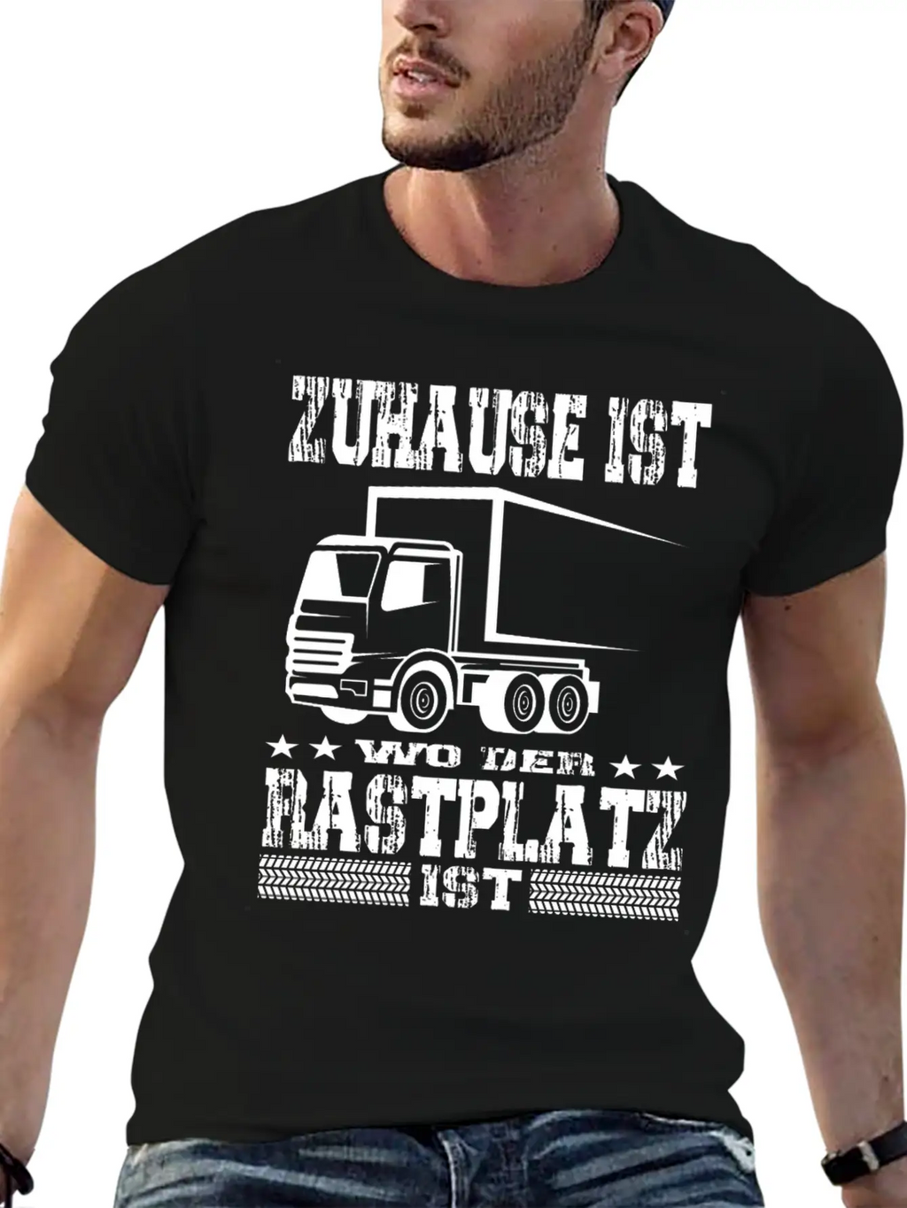 Truck Driver Stylish Everyday T-Shirt – Unisex Basic Cotton Tee