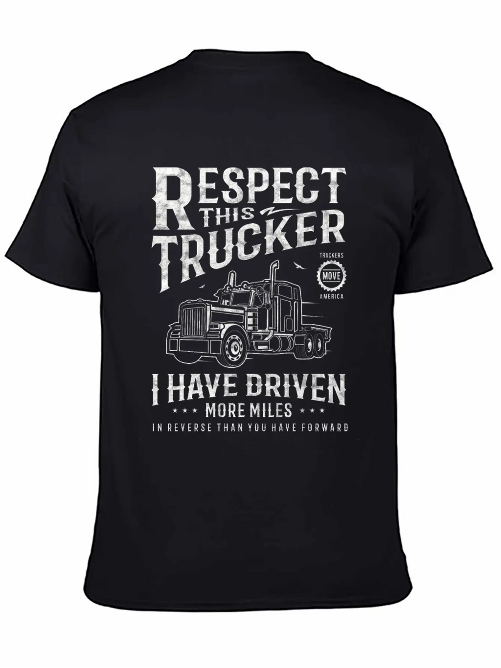 Truck Driver Trucker Stylish Everyday T-Shirt – Unisex Basic Cotton Tee