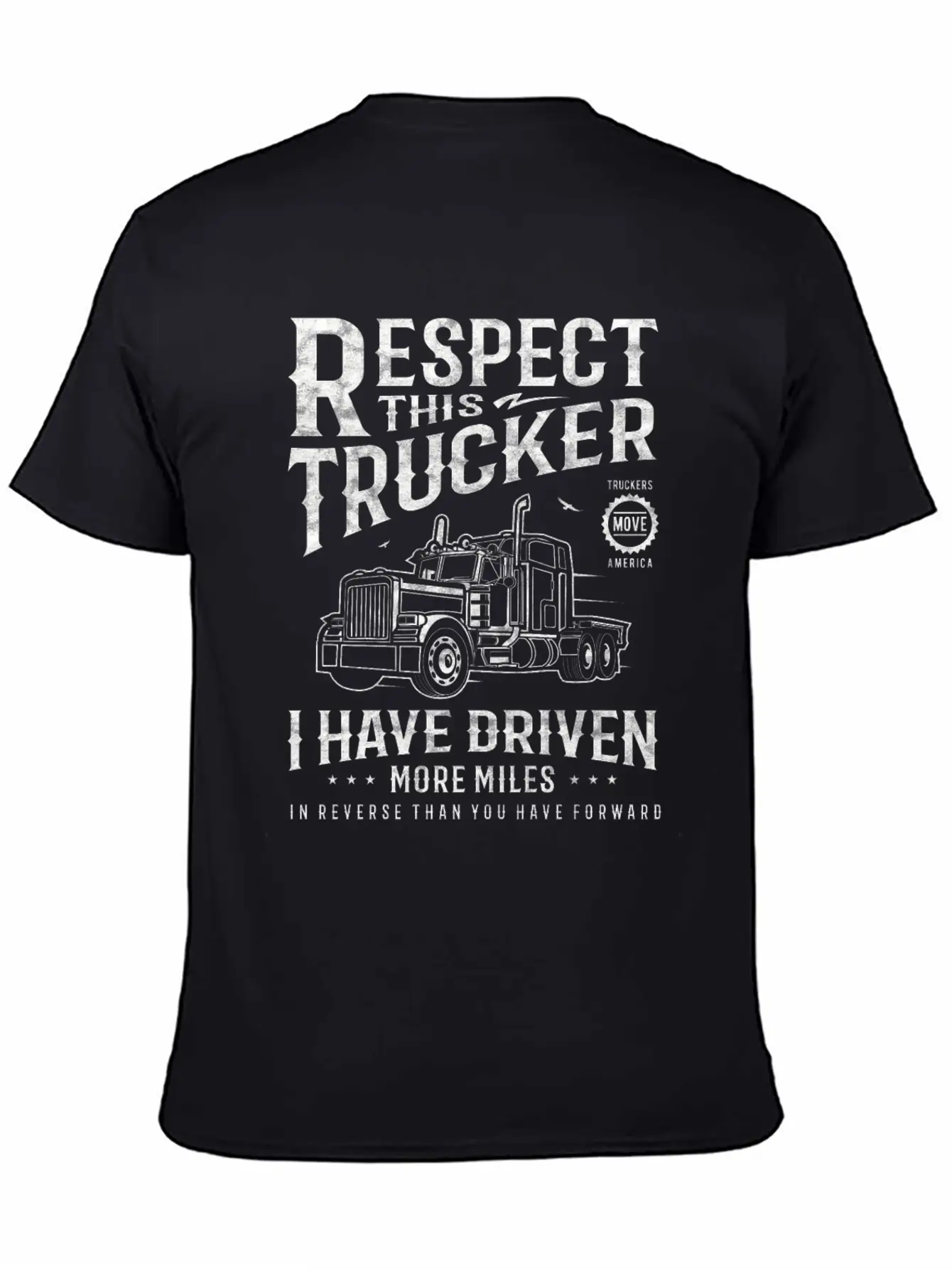 Truck Driver Trucker Stylish Everyday T-Shirt – Unisex Basic Cotton Tee