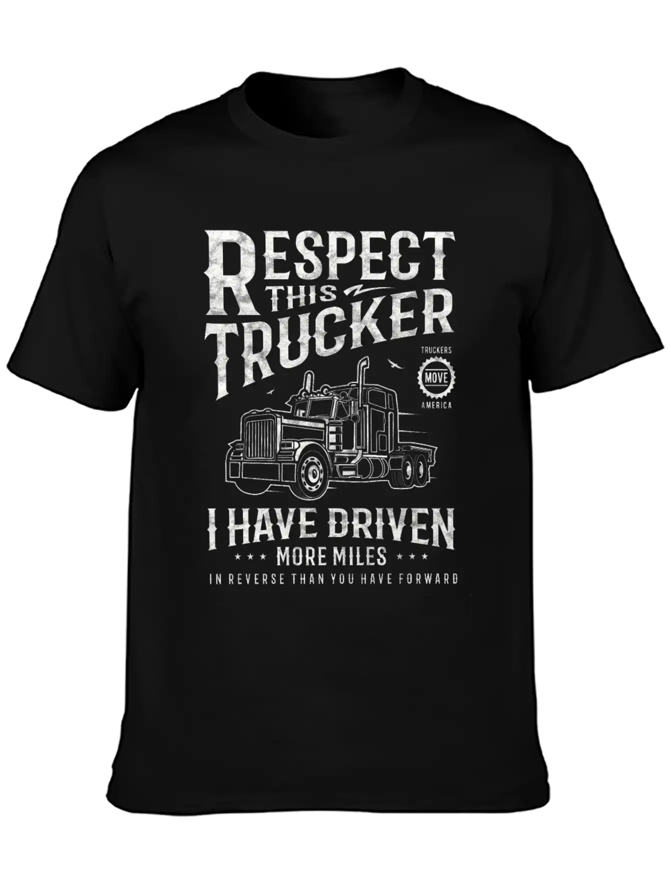 Truck Driver Trucker Stylish Everyday T-Shirt – Unisex Basic Cotton Tee