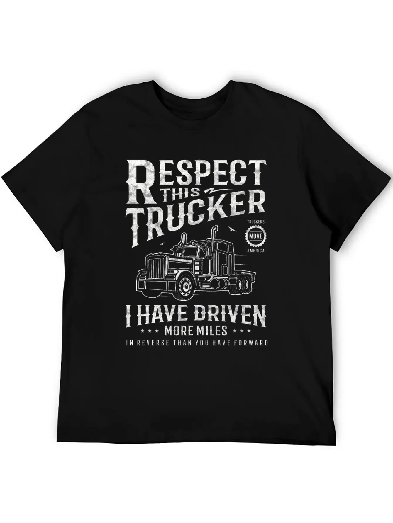 Truck Driver Trucker Stylish Everyday T-Shirt – Unisex Basic Cotton Tee