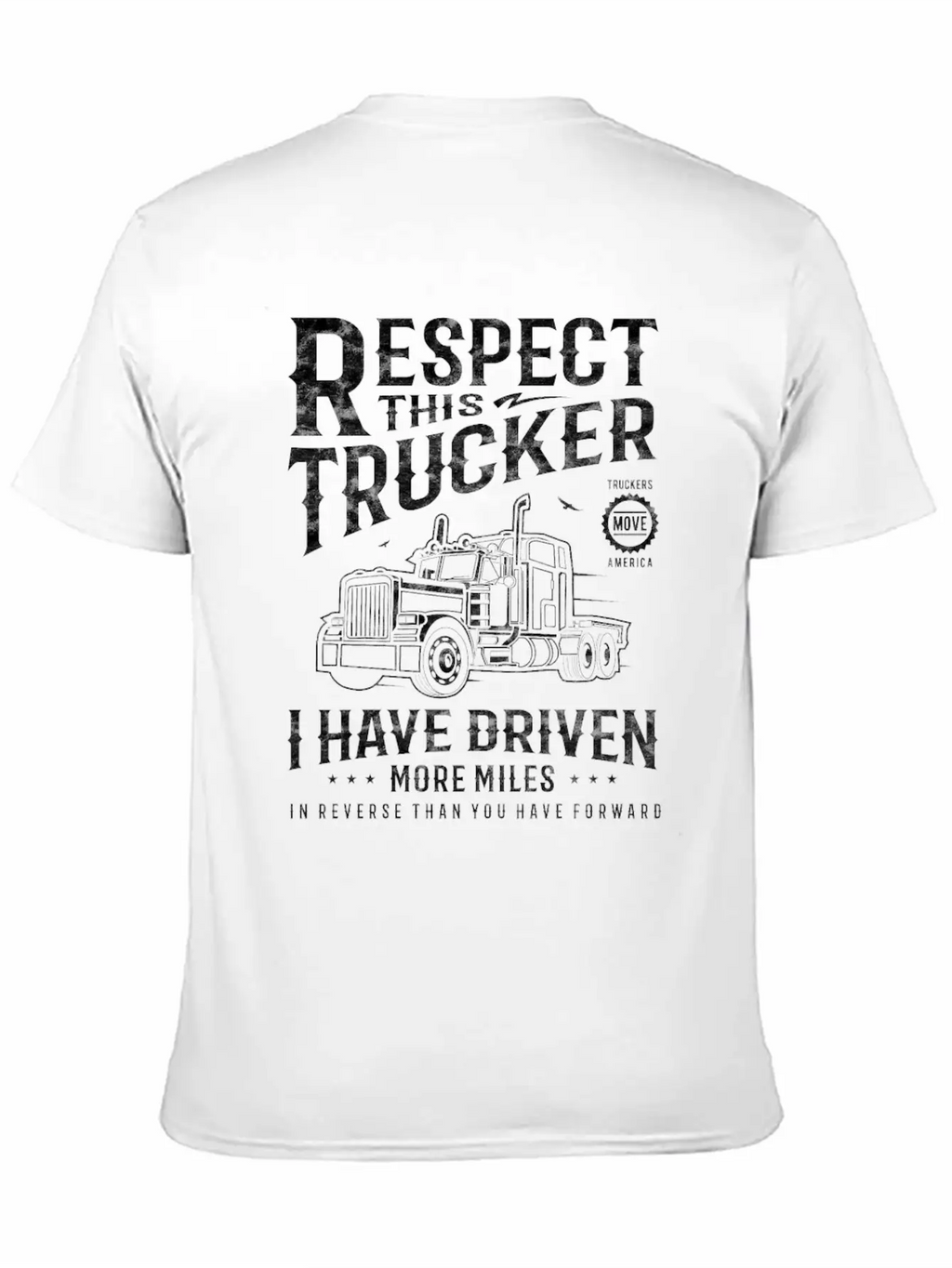Truck Driver Trucker Stylish Everyday T-Shirt – Unisex Basic Cotton Tee