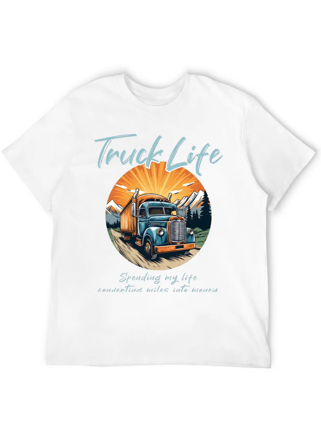 Truck Driver Trucker Unisex Casual T-Shirt – Clean Design For Daily Comfort