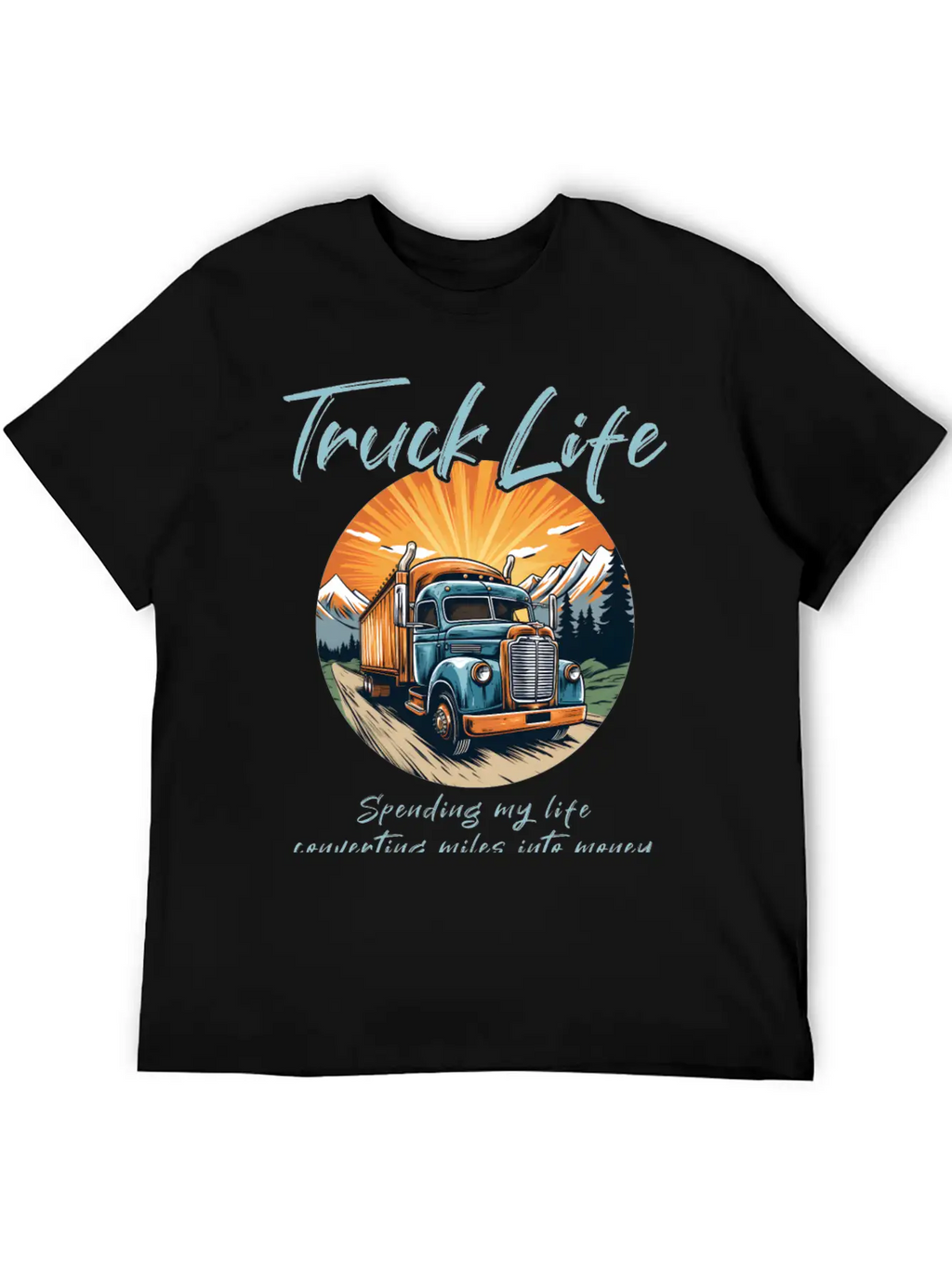 Truck Driver Trucker Unisex Casual T-Shirt – Clean Design For Daily Comfort