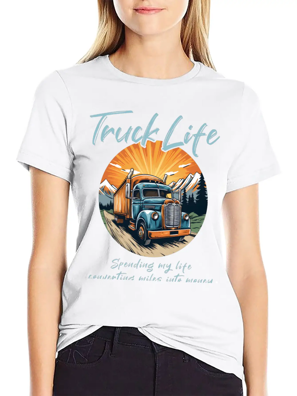 Truck Driver Trucker Unisex Casual T-Shirt – Clean Design For Daily Comfort