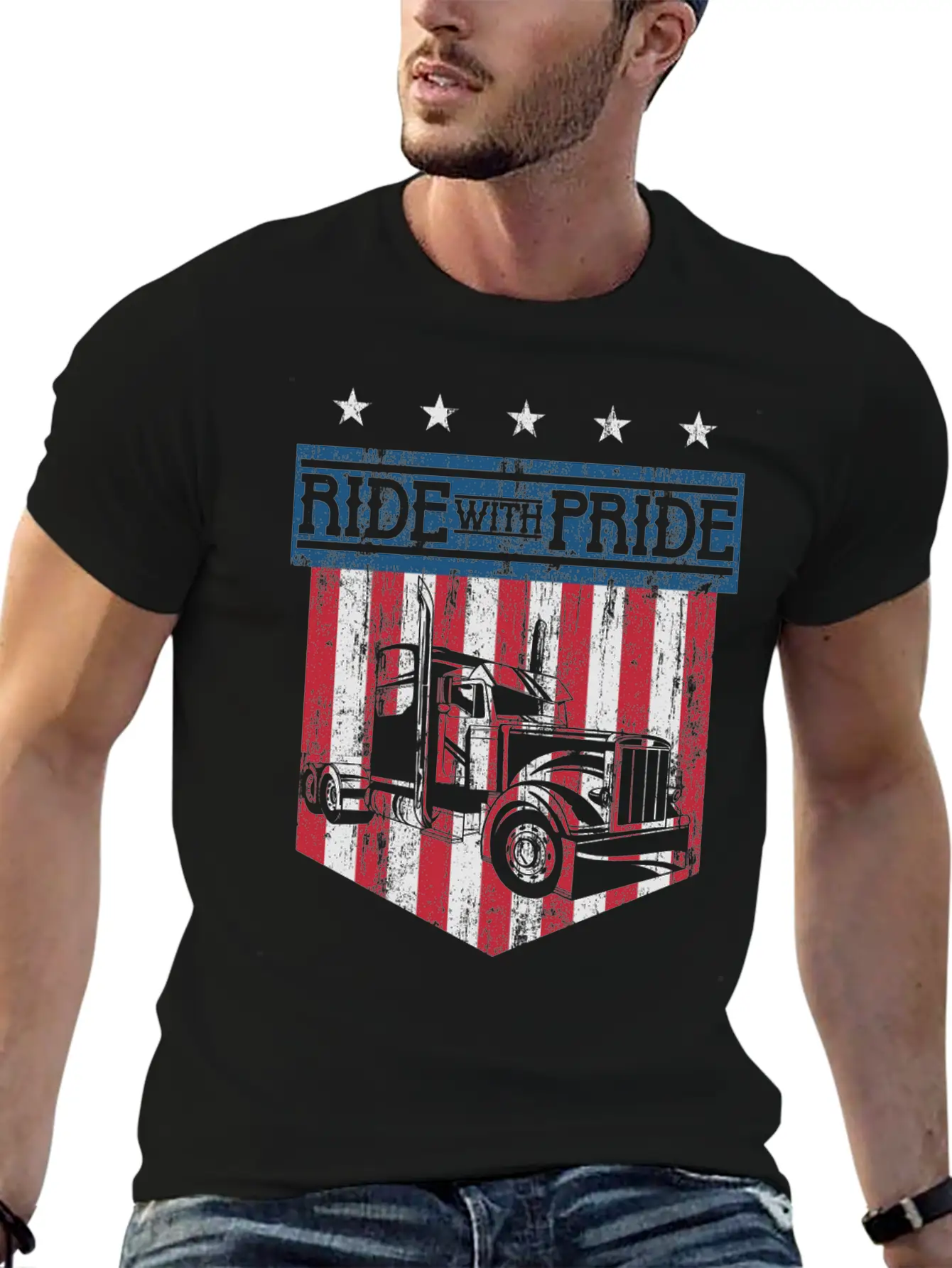 Truck Driver Trucking Trucker Breathable Soft Cotton T-Shirt – Timeless Casual Look