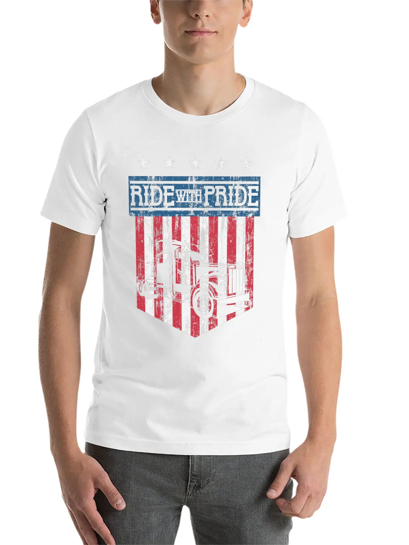 Truck Driver Trucking Trucker Breathable Soft Cotton T-Shirt – Timeless Casual Look