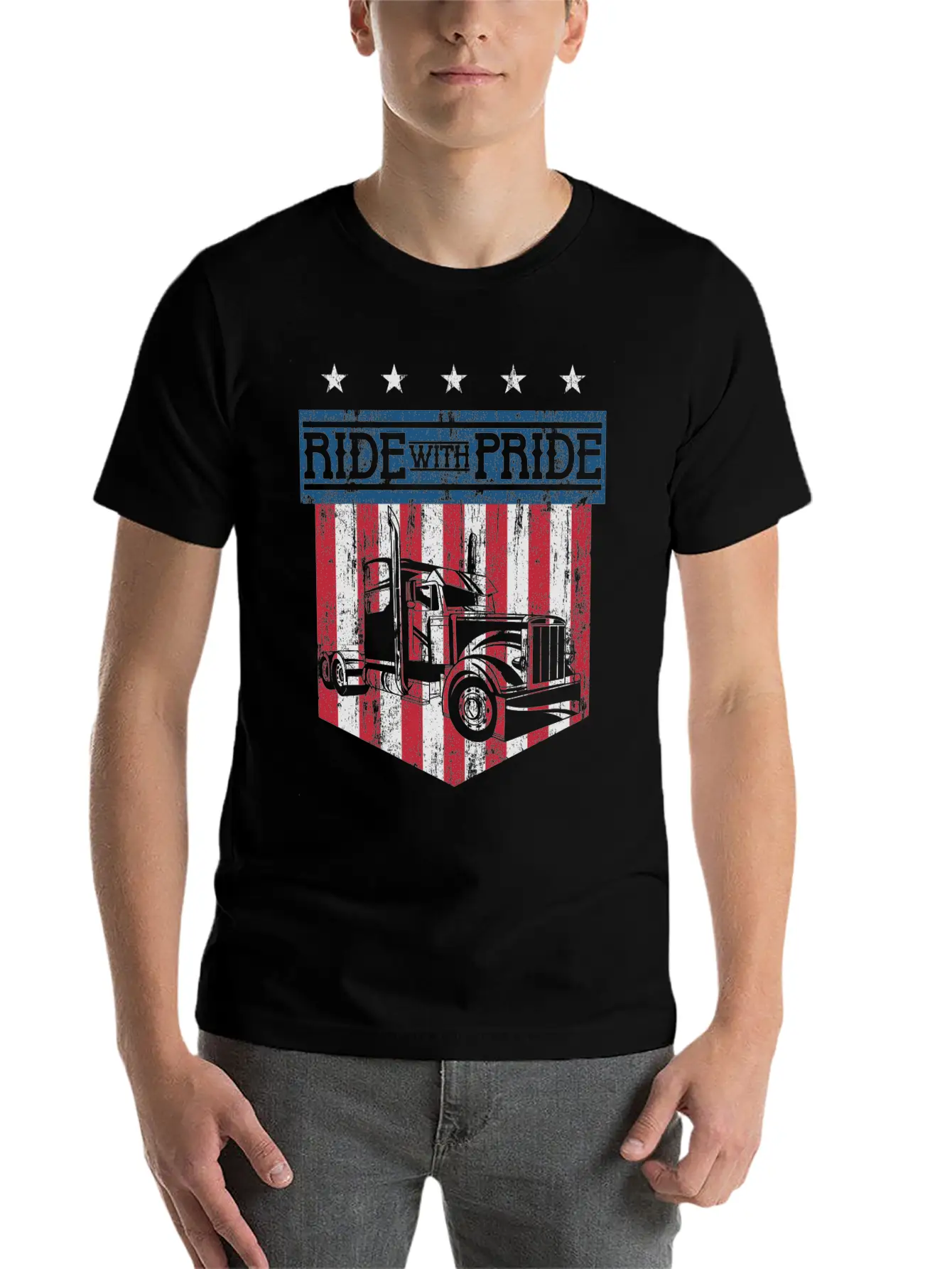 Truck Driver Trucking Trucker Breathable Soft Cotton T-Shirt – Timeless Casual Look