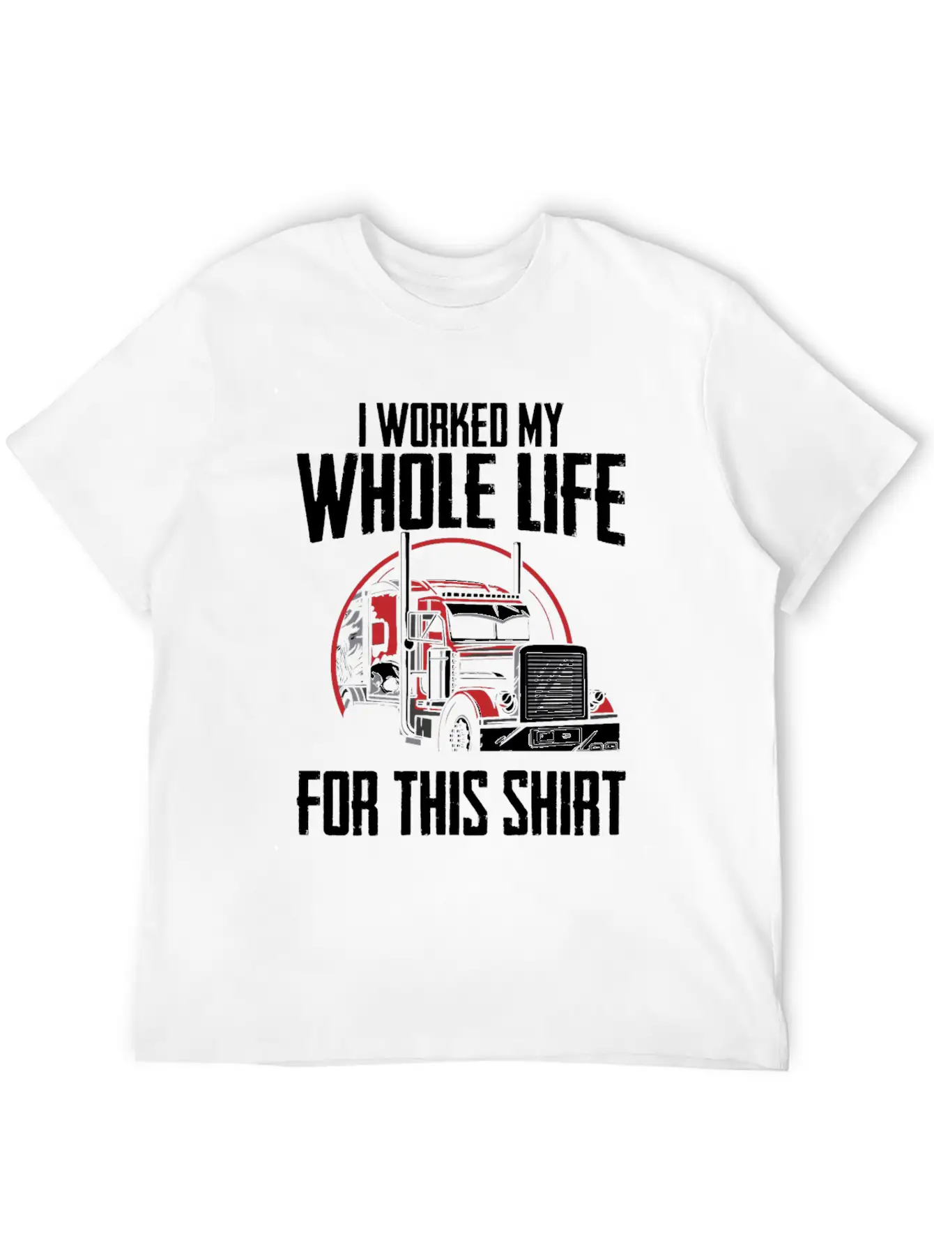 Truck Driver Trucking Trucker Unisex Short Sleeve Soft Cotton T-Shirt – Casual Everyday Wear