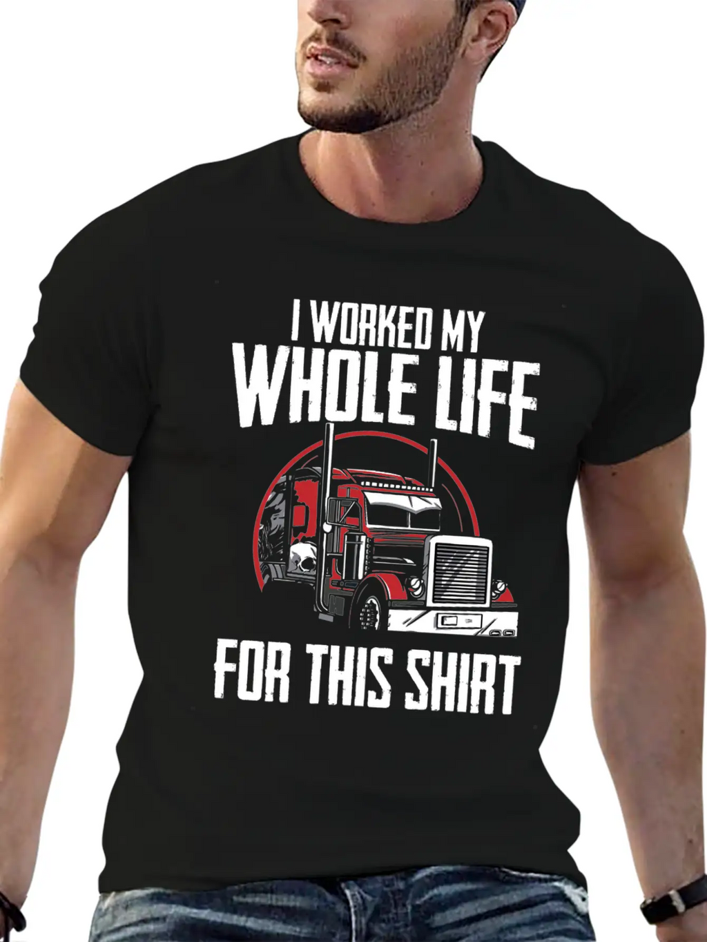 Truck Driver Trucking Trucker Unisex Short Sleeve Soft Cotton T-Shirt – Casual Everyday Wear