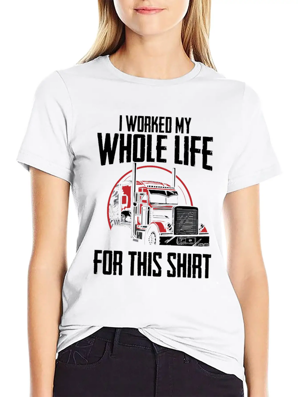 Truck Driver Trucking Trucker Unisex Short Sleeve Soft Cotton T-Shirt – Casual Everyday Wear