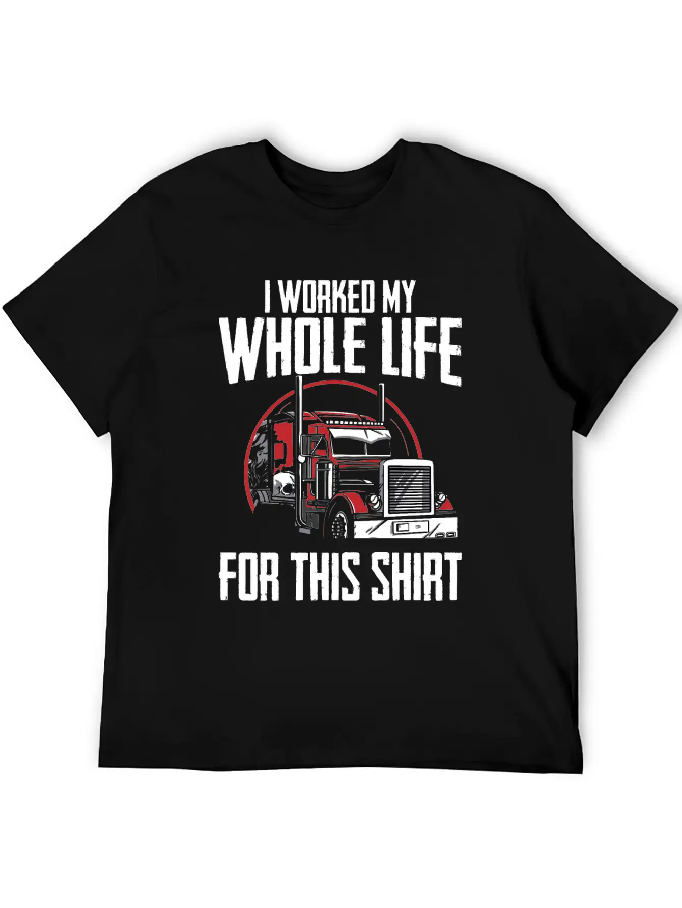 Truck Driver Trucking Trucker Unisex Short Sleeve Soft Cotton T-Shirt – Casual Everyday Wear