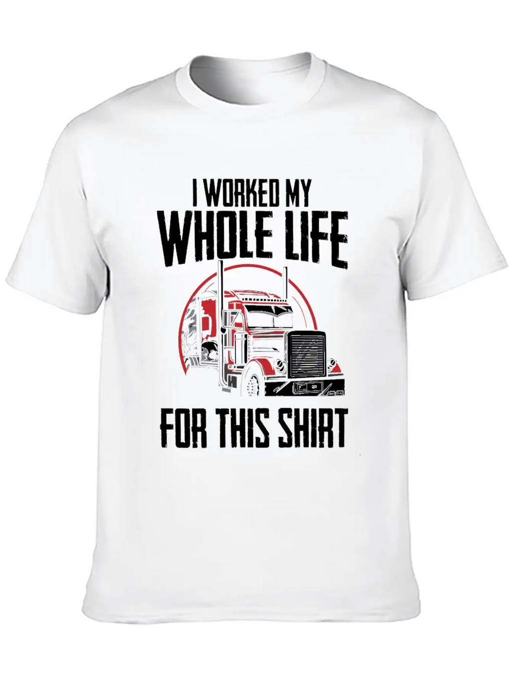 Truck Driver Trucking Trucker Unisex Short Sleeve Soft Cotton T-Shirt – Casual Everyday Wear