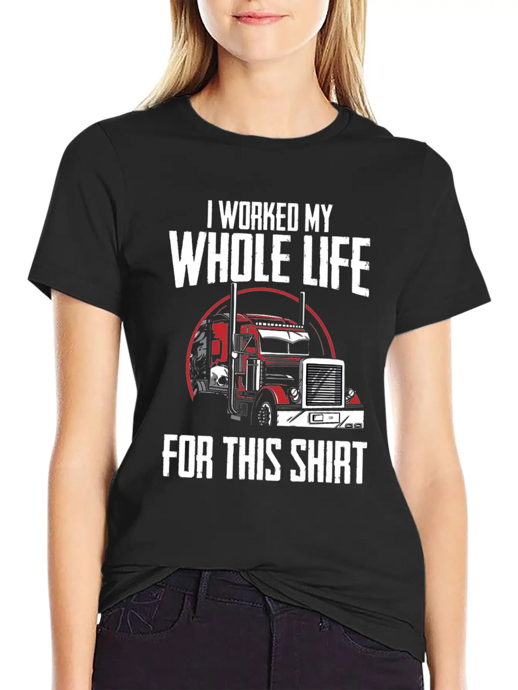 Truck Driver Trucking Trucker Unisex Short Sleeve Soft Cotton T-Shirt – Casual Everyday Wear
