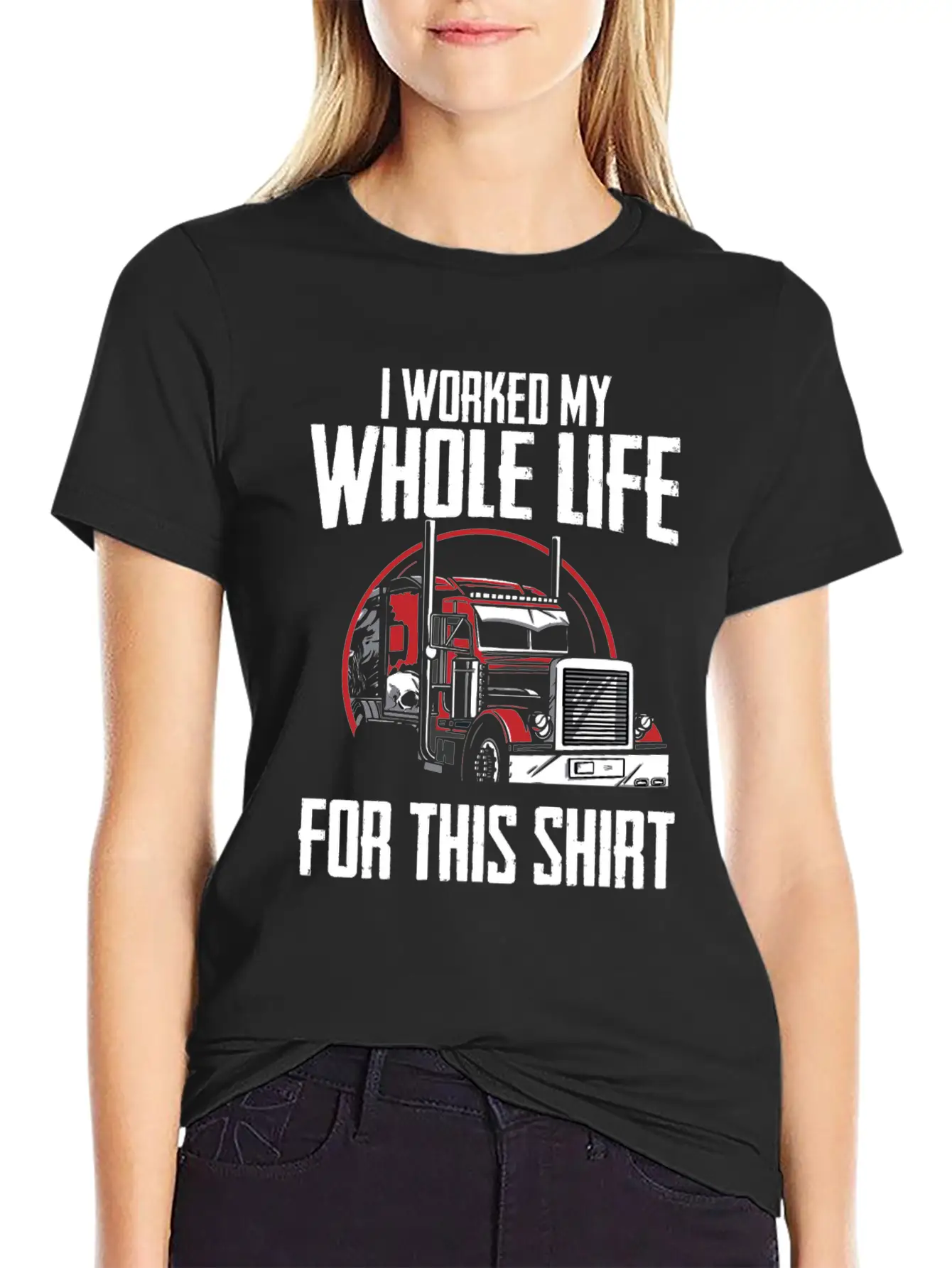 Truck Driver Trucking Trucker Unisex Short Sleeve Soft Cotton T-Shirt – Casual Everyday Wear