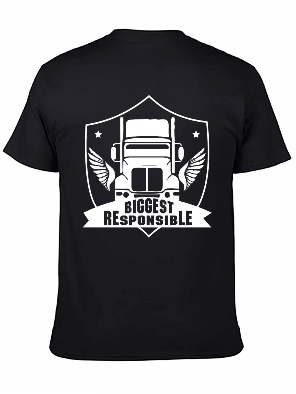 Truck Driver Unisex Short Sleeve Soft Cotton T-Shirt – Casual Everyday Wear