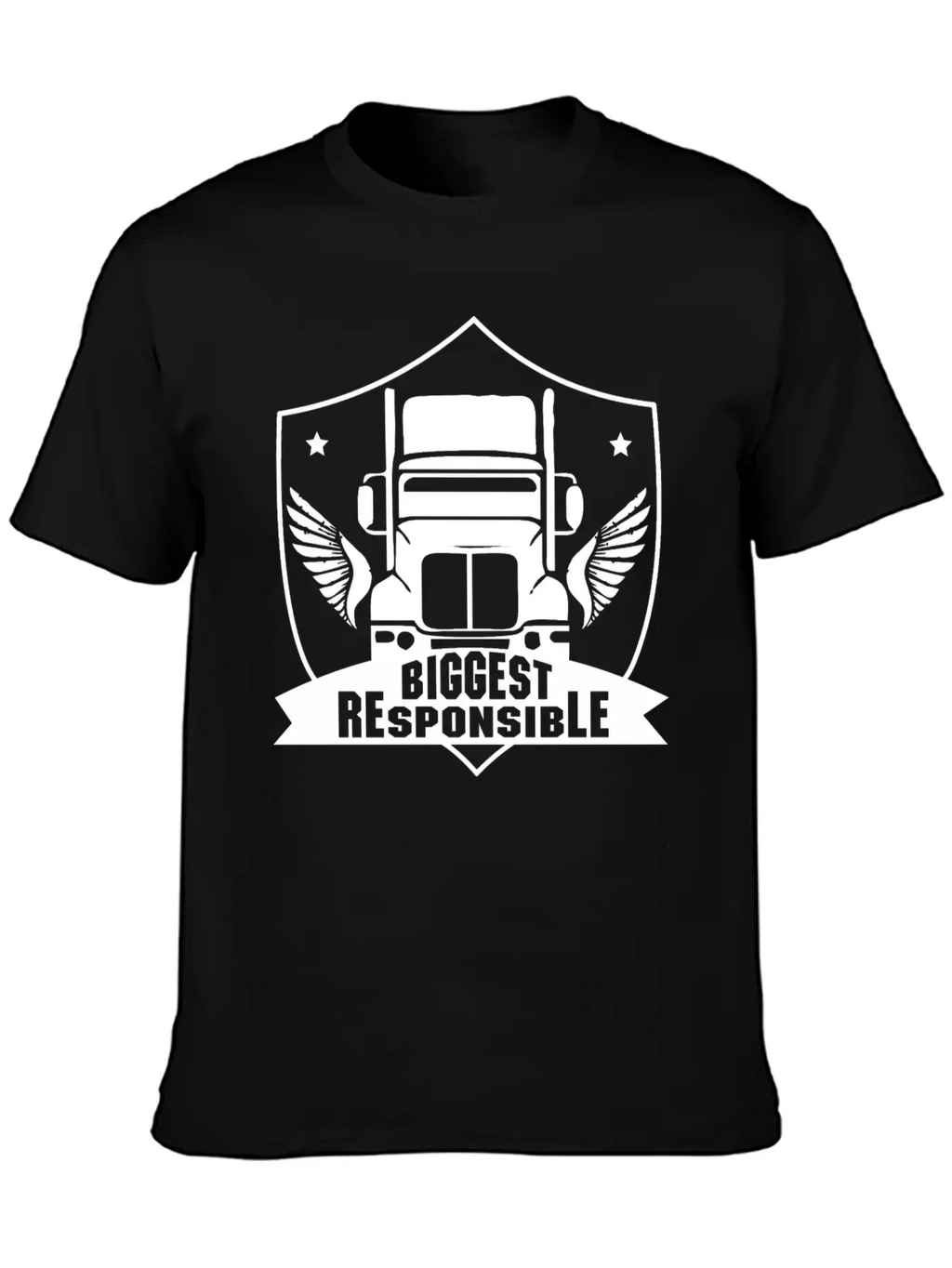 Truck Driver Unisex Short Sleeve Soft Cotton T-Shirt – Casual Everyday Wear