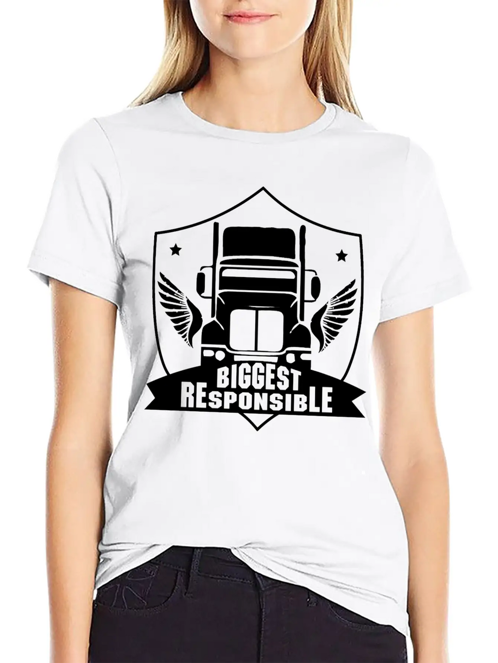 Truck Driver Unisex Short Sleeve Soft Cotton T-Shirt – Casual Everyday Wear