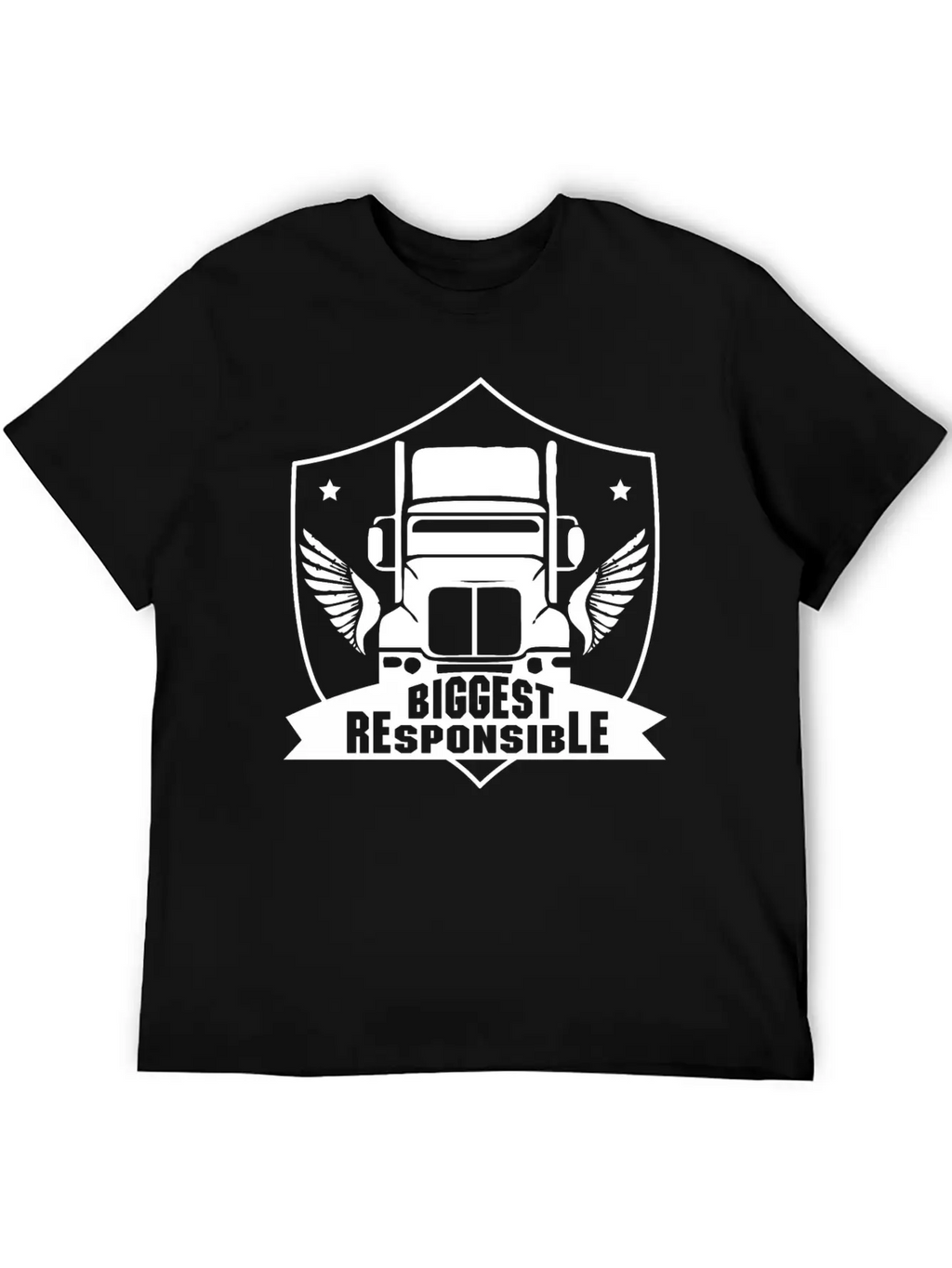Truck Driver Unisex Short Sleeve Soft Cotton T-Shirt – Casual Everyday Wear