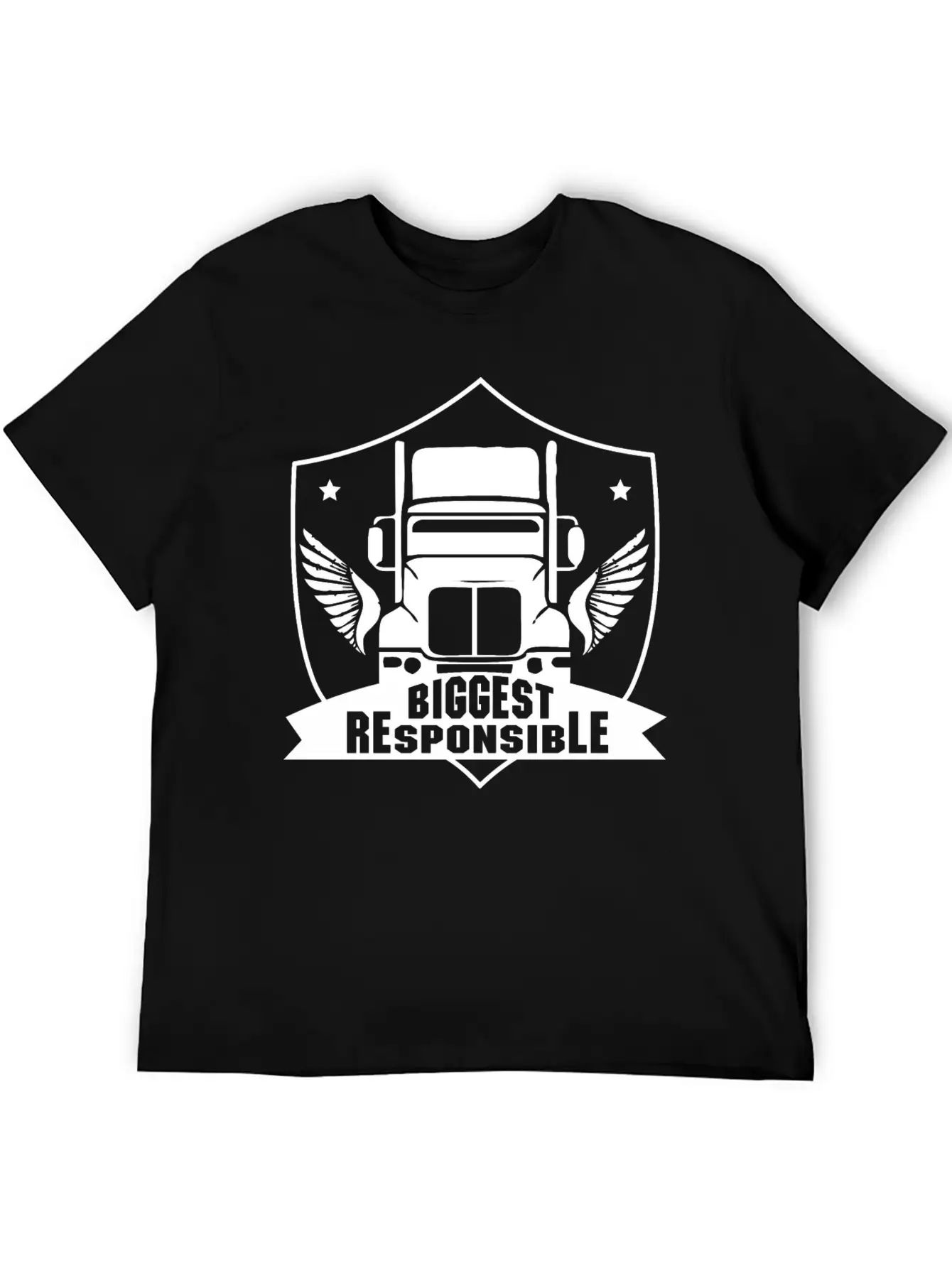 Truck Driver Unisex Short Sleeve Soft Cotton T-Shirt – Casual Everyday Wear