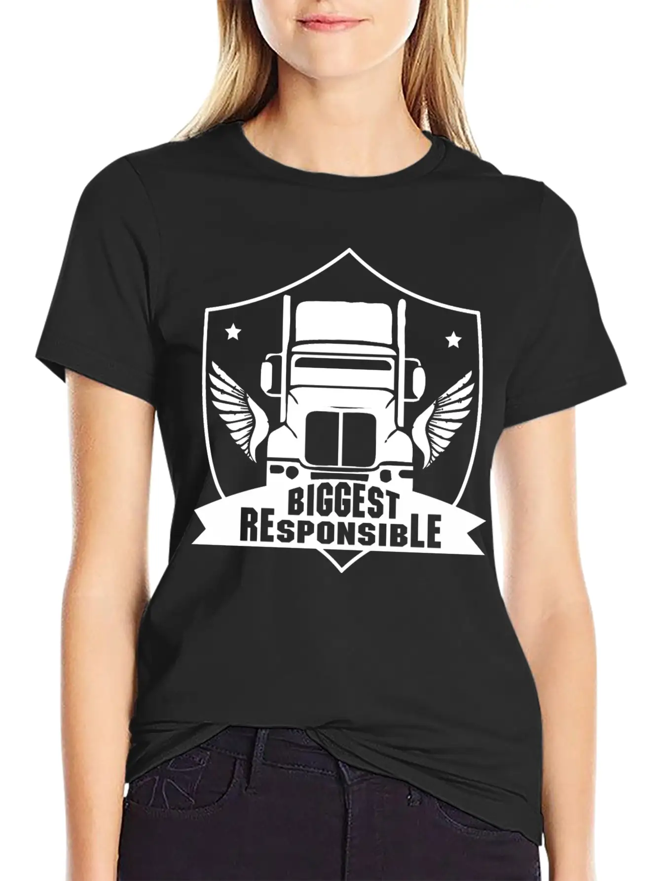 Truck Driver Unisex Short Sleeve Soft Cotton T-Shirt – Casual Everyday Wear