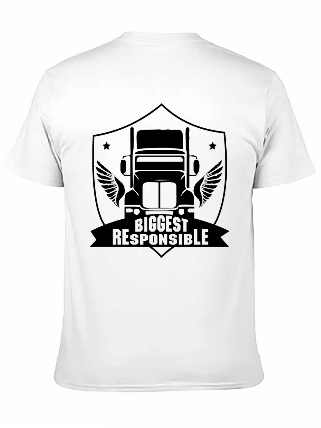 Truck Driver Unisex Short Sleeve Soft Cotton T-Shirt – Casual Everyday Wear