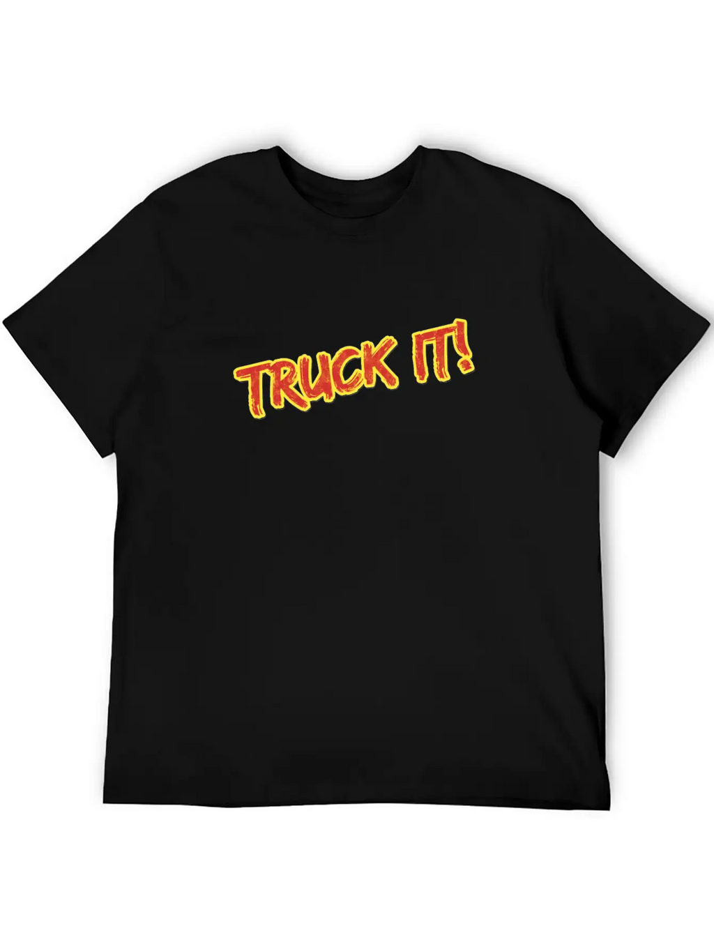 Truck It Cap Classic Fit Graphic Tee For Daily Comfort – Unisex Cotton Shirt