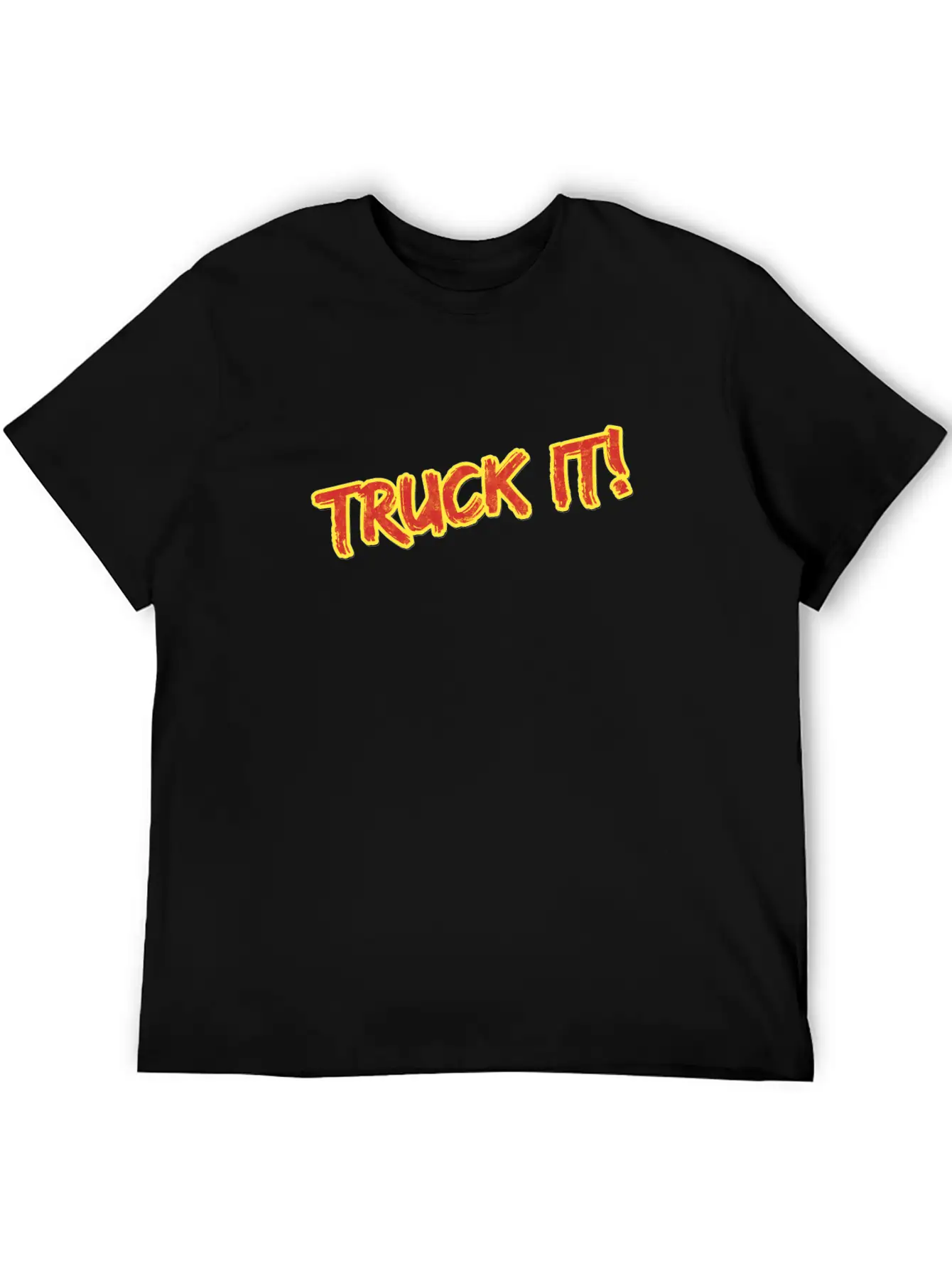 Truck It Cap Classic Fit Graphic Tee For Daily Comfort – Unisex Cotton Shirt