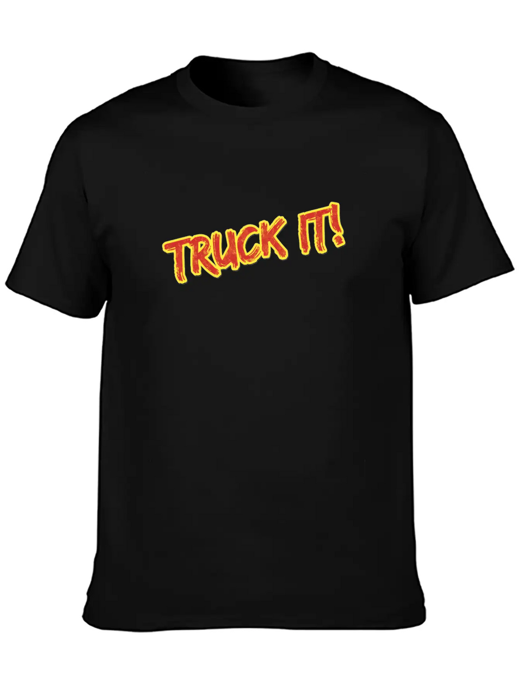 Truck It Cap Classic Fit Graphic Tee For Daily Comfort – Unisex Cotton Shirt