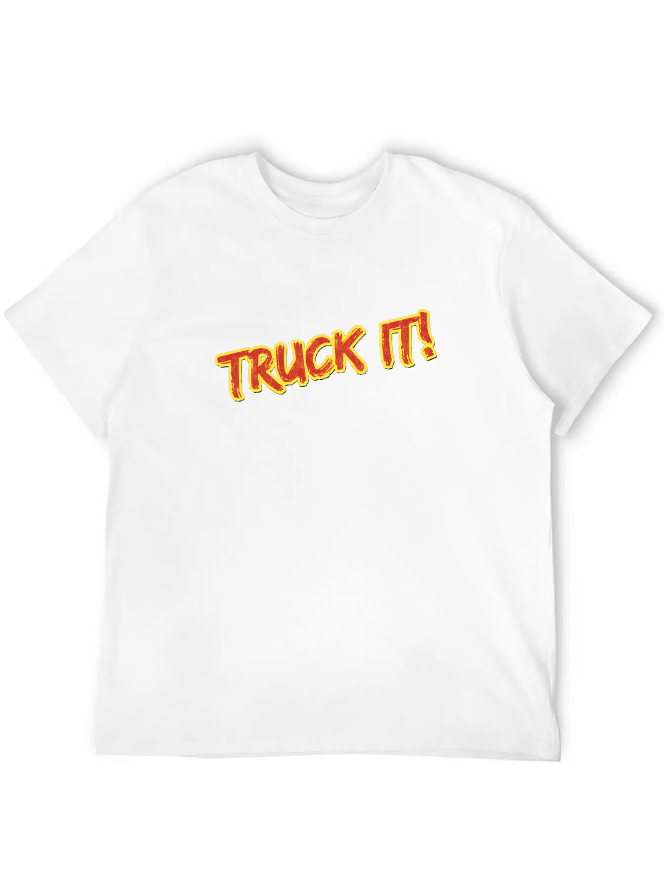Truck It Cap Classic Fit Graphic Tee For Daily Comfort – Unisex Cotton Shirt