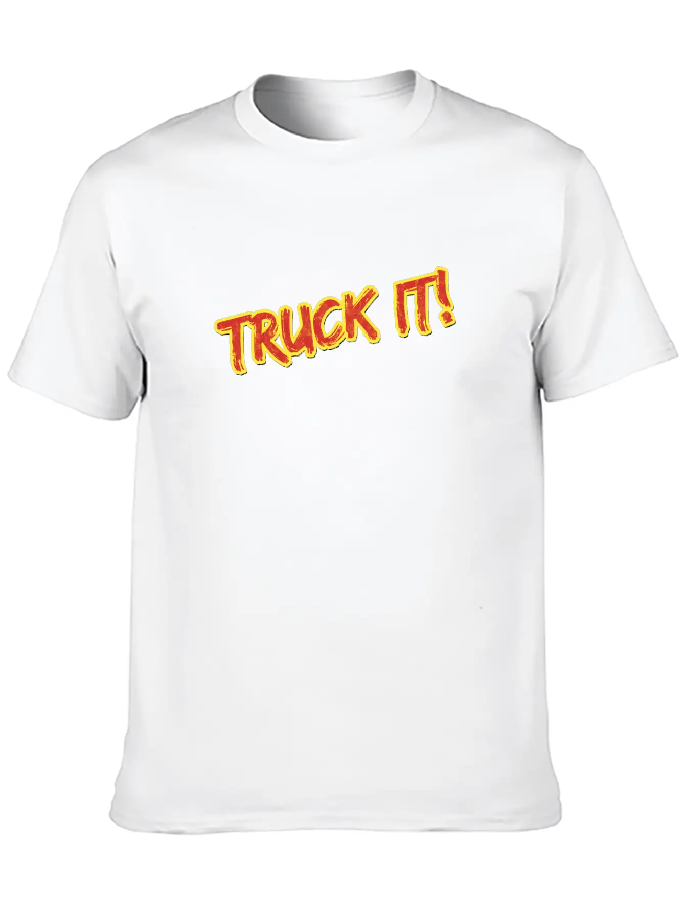 Truck It Cap Classic Fit Graphic Tee For Daily Comfort – Unisex Cotton Shirt