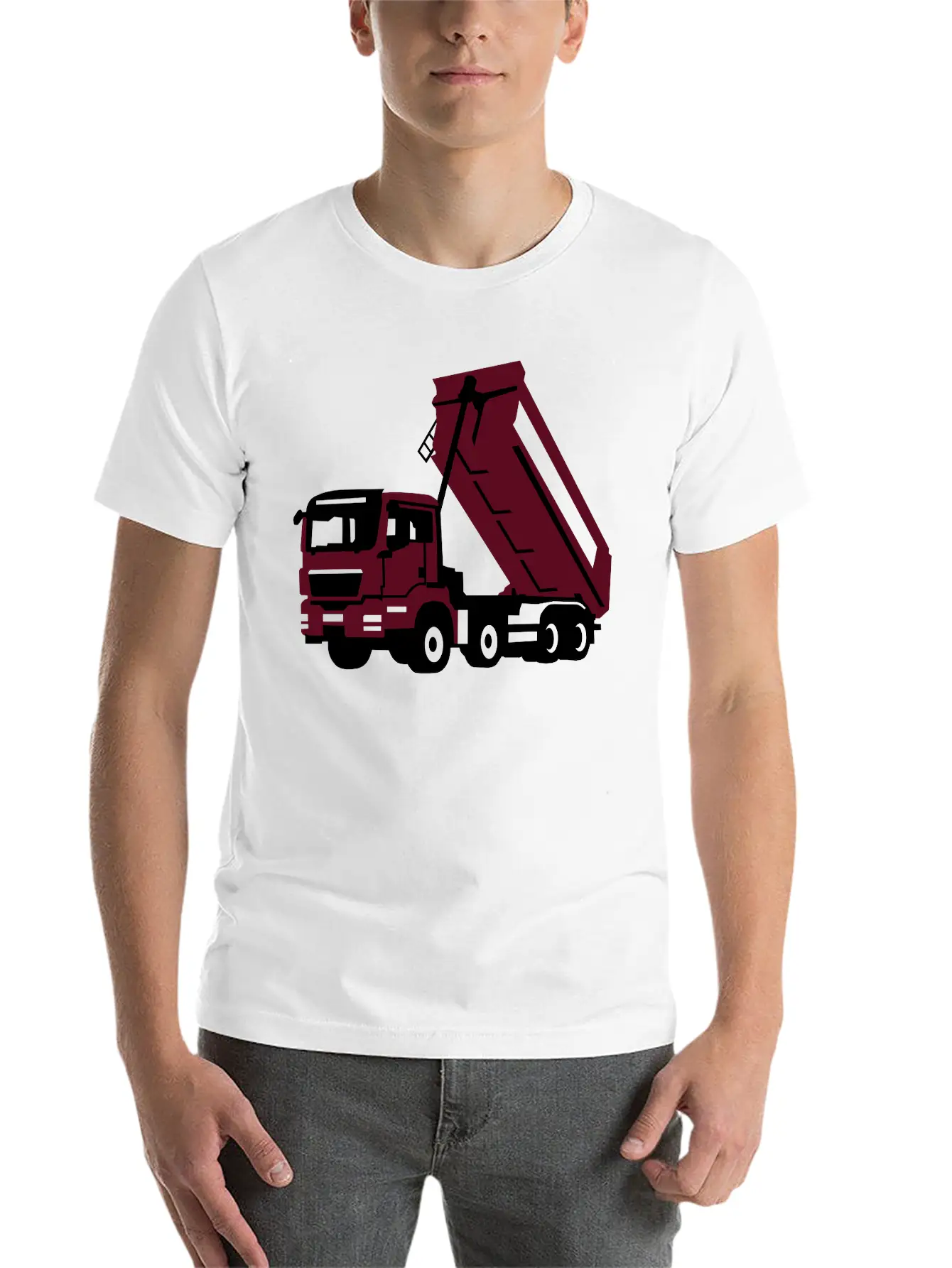 Truck Stylish Everyday T-Shirt – Unisex Basic Cotton Tee