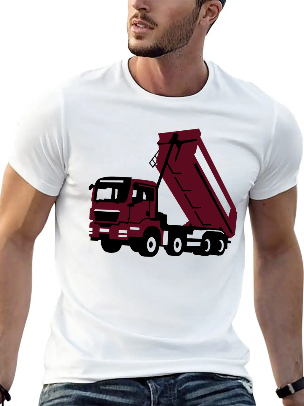 Truck Stylish Everyday T-Shirt – Unisex Basic Cotton Tee