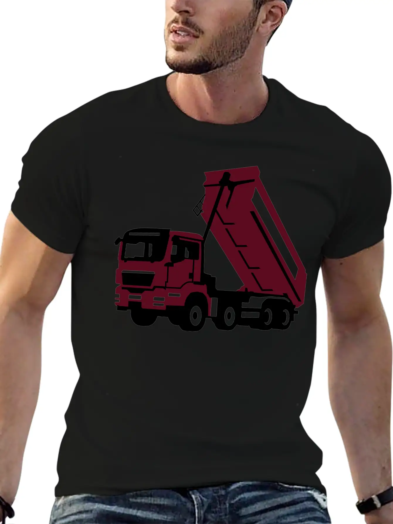 Truck Stylish Everyday T-Shirt – Unisex Basic Cotton Tee