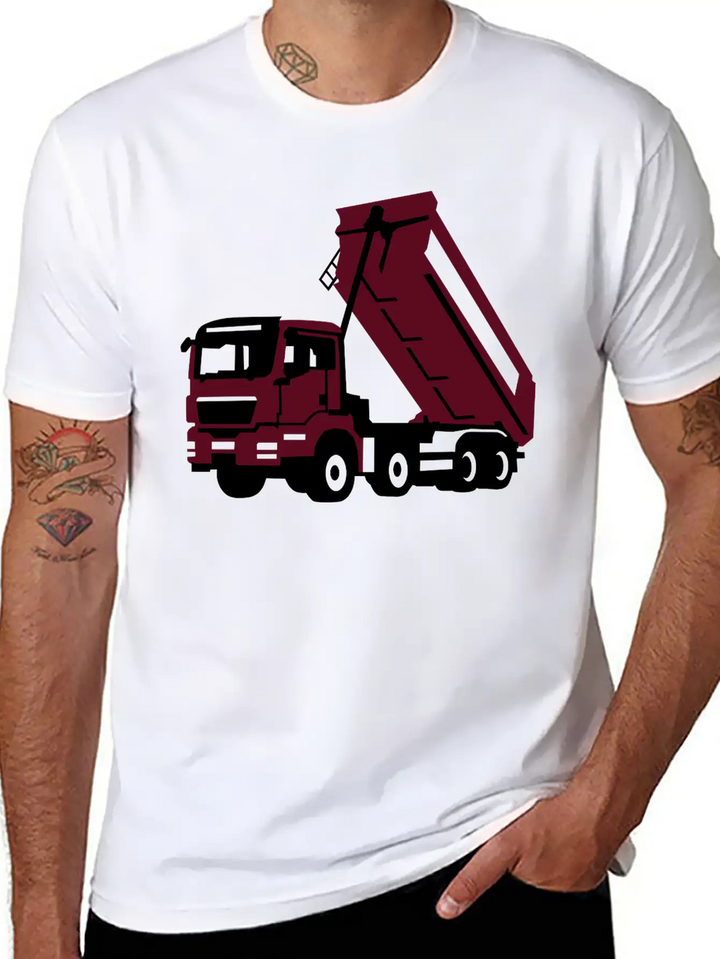 Truck Stylish Everyday T-Shirt – Unisex Basic Cotton Tee