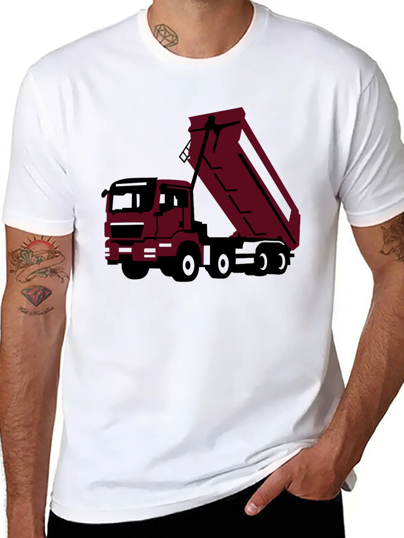Truck Stylish Everyday T-Shirt – Unisex Basic Cotton Tee