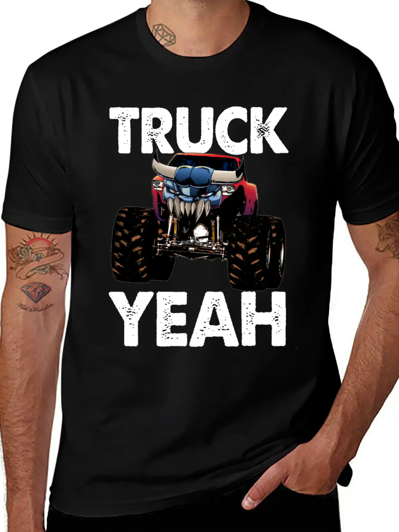 Truck Yeah Essential Cotton Tee For Daily Outfits – Unisex Style