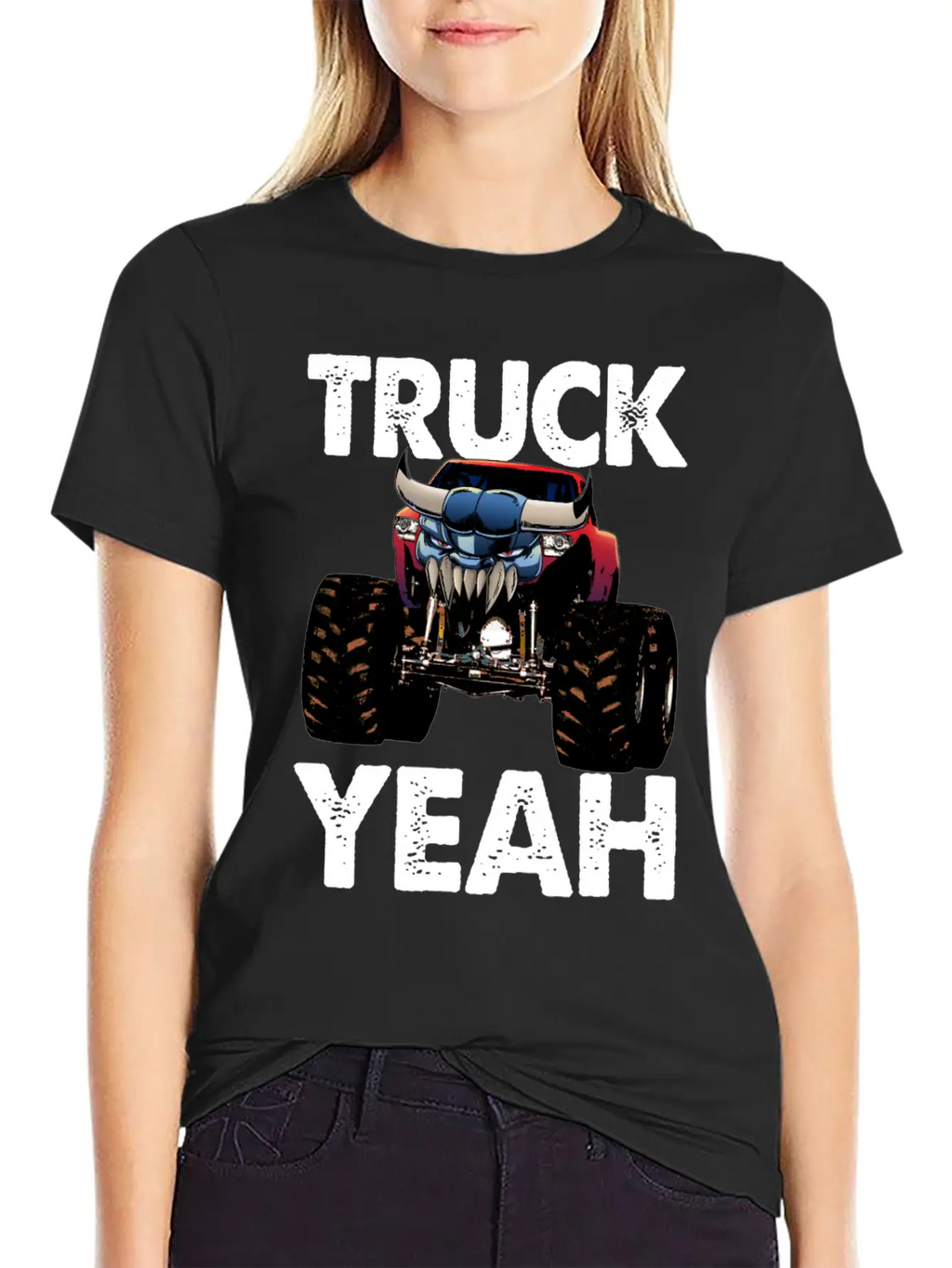 Truck Yeah Essential Cotton Tee For Daily Outfits – Unisex Style