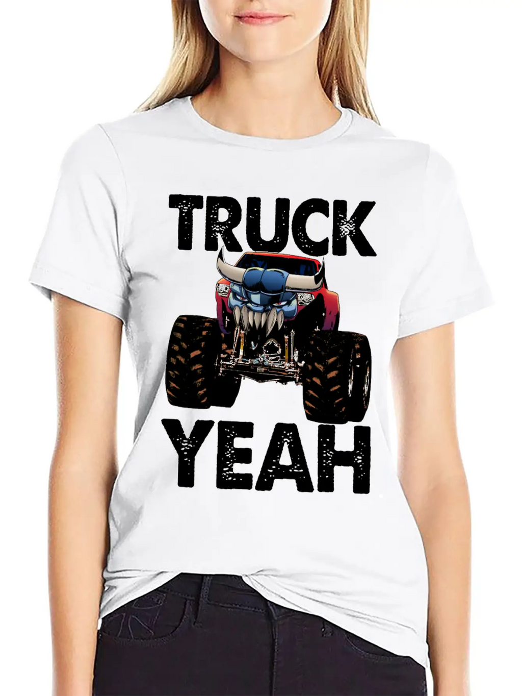 Truck Yeah Essential Cotton Tee For Daily Outfits – Unisex Style