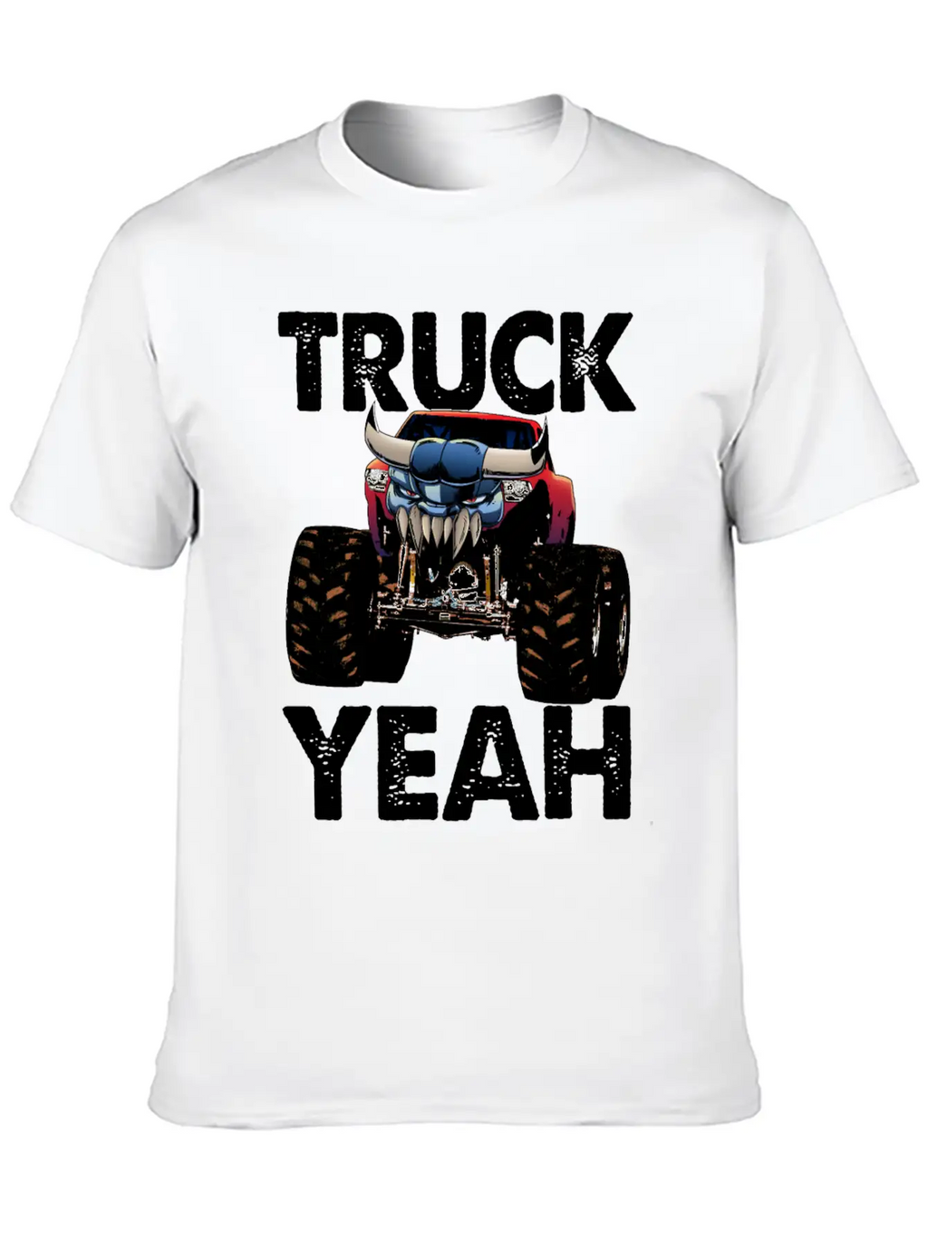 Truck Yeah Essential Cotton Tee For Daily Outfits – Unisex Style