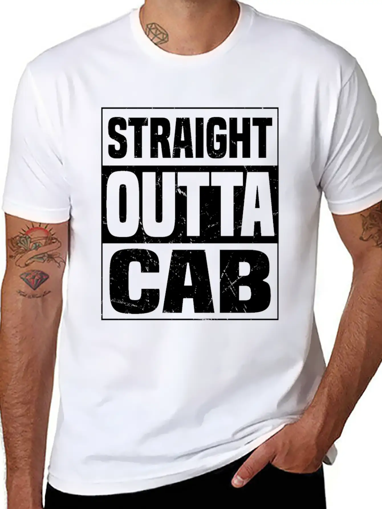 Trucker Gift Unisex Short Sleeve Soft Cotton T-Shirt – Casual Everyday Wear