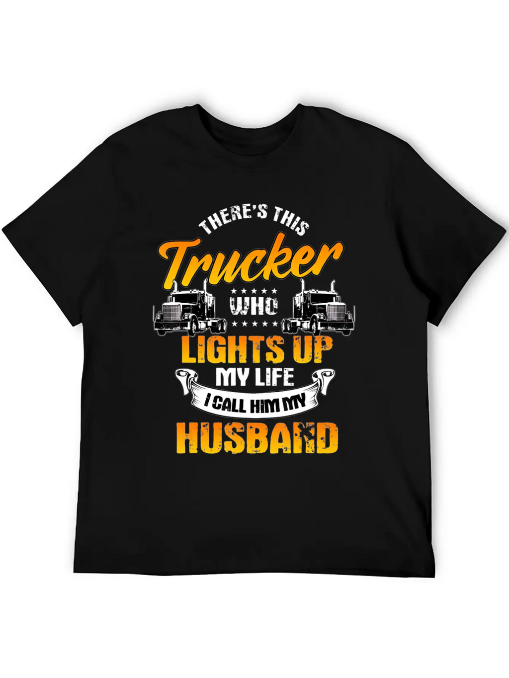 Trucker Gifts Tractor Trailer Truck 18 Wheeler Mar Breathable Soft Cotton T-Shirt – Timeless Casual Look